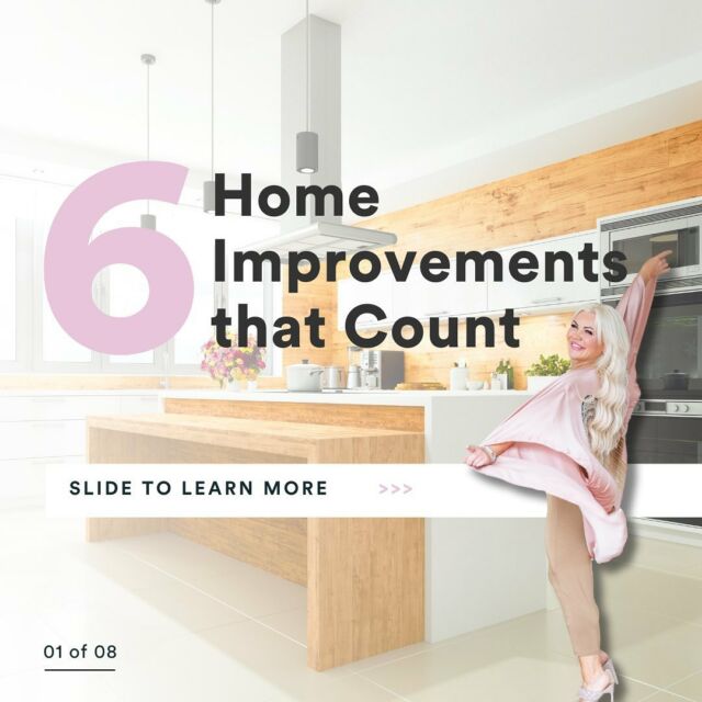 Six home improvements that count! 🙌 
•
Call me today or visit petrina.ca!
•
#kelowna #kelownarealestate #okanagan #kelownahomes #realestate #realtor #realestateagent 
#forsale #realtorlife #househunting #dreamhome #luxury #interiordesign #luxuryrealestate #newhome 
#homesweethome #realestateinvesting #luxuryhomes #realestatelife #design #realestateinvestor 
#realty #sold #mortgage #broker #homesforsale #justlisted