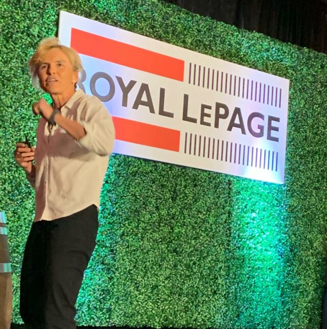 Wow!!! @goldstein_leah_  delivered an inspirational message this morning at our #royallepagecanada #headstart conference #royallepagekelowna